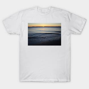 Sunset on the Beach in Puget Sound T-Shirt